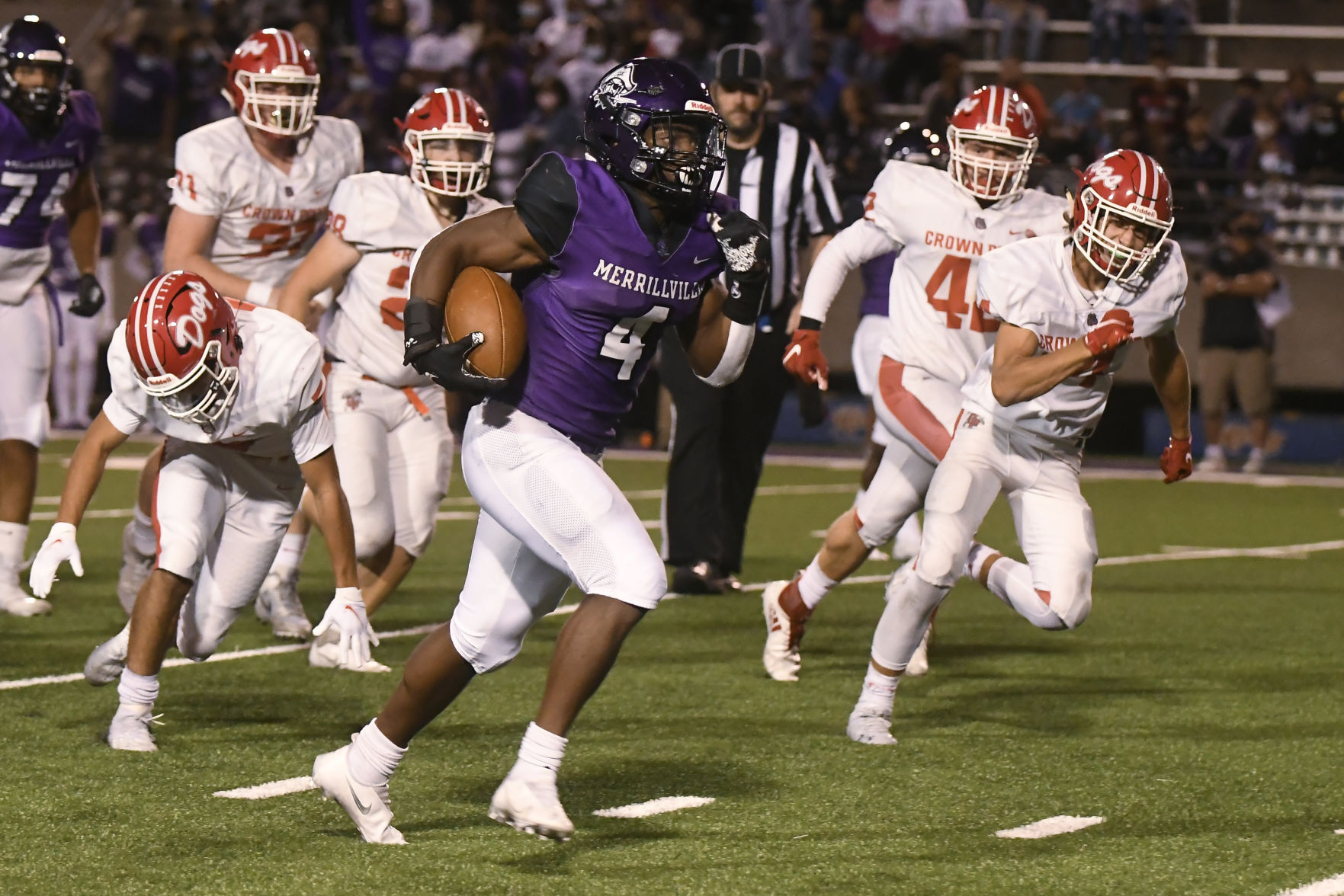 Gallery: Crown Point at Merrillville football